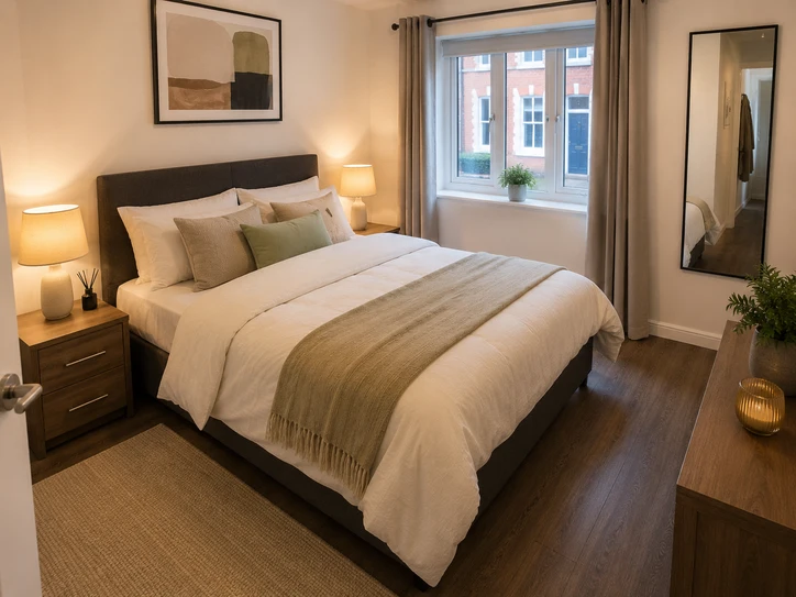 Comfortable private bedroom