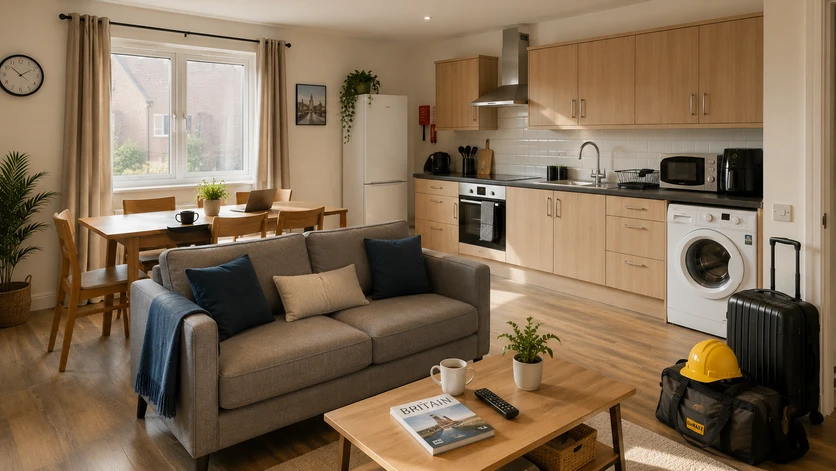 Luxurious stay interior